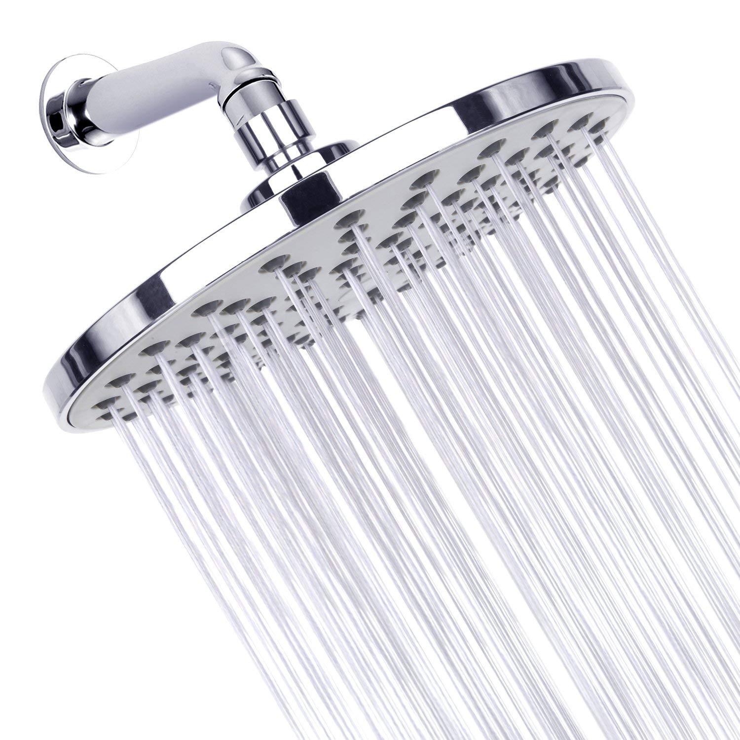 Home Bathroom Gadgets - レインフォールシャワーヘッド 大型パネル 大流量 スーパーチャージ 高圧トップレインシャワー蛇口 バスルームアクセサリー