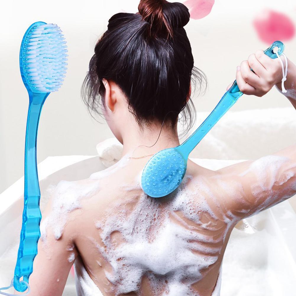 ロングハンドルバスブラシ ソフトヘアバスブラシ バックボール - Home Bathroom Cleaning Machine のレビューと価格