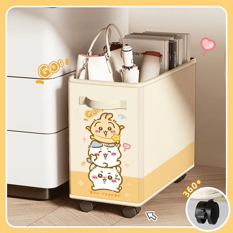 チイカワ、ハチワレ、ウサギのかわいい漫画柄ローリング収納カー - Home Bathroom Supplies のレビューと価格
