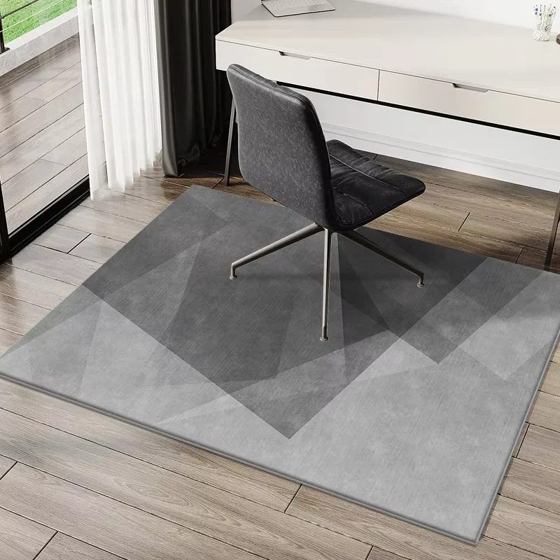 VIKAMA モダンな幾何学模様の椅子フロアマットオフィスコ - Home Bathroom Carpet のレビューと価格
