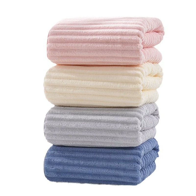 家庭用ラップバスタオル ソフト厚手吸水性スポーツタオル ビー - Home Bathroom Towels のレビューと価格