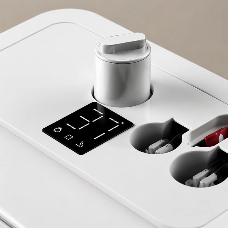 ホワイトスマートトイレ、スクエアボウル、床置き型、ヒーター付 - Home Bathroom Toilet のレビューと価格