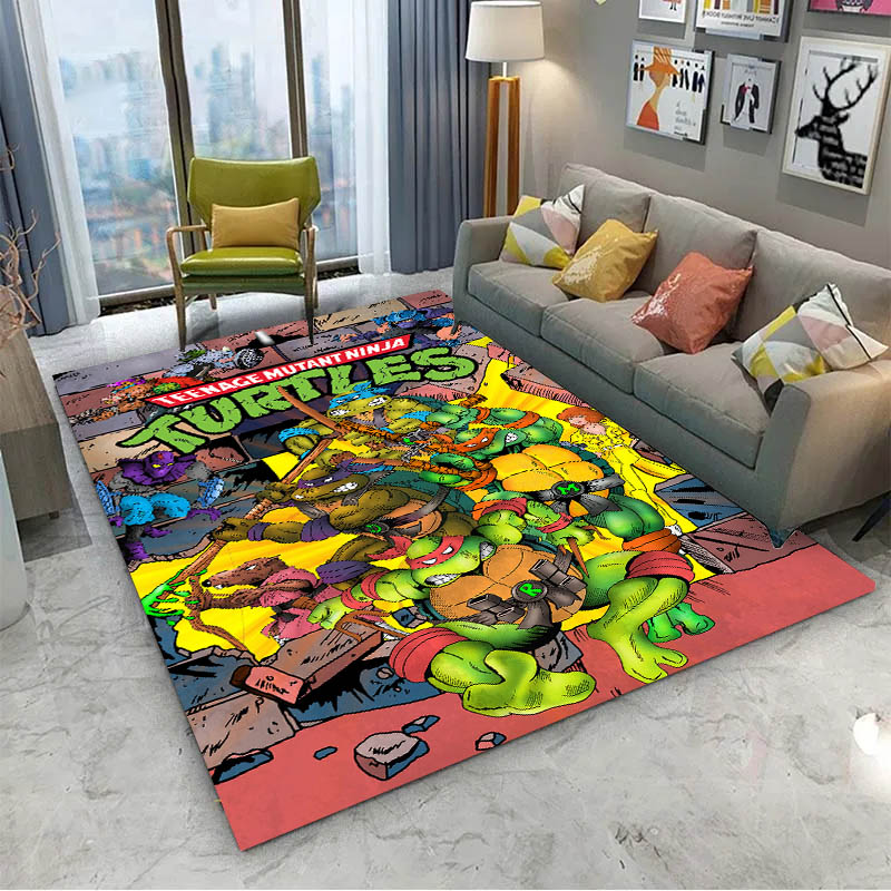 ティーンエイジ・ミュータント・ニンジャ・タートルズ映画3Dカ - Home Bathroom Carpet のレビューと価格