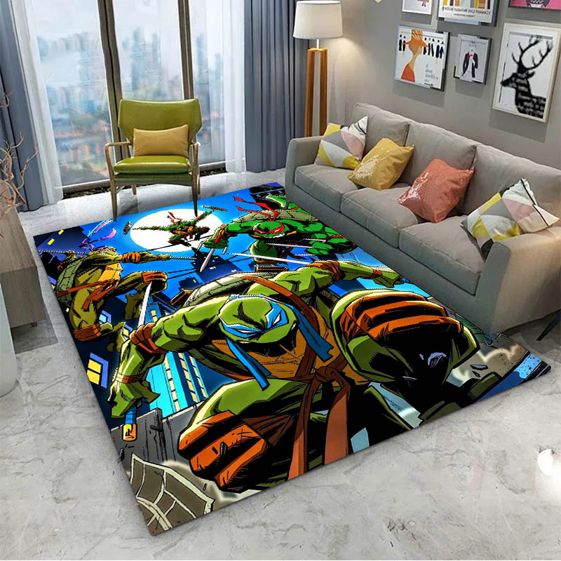 ティーンエイジ・ミュータント・ニンジャ・タートルズ映画3Dカ - Home Bathroom Carpet のレビューと価格