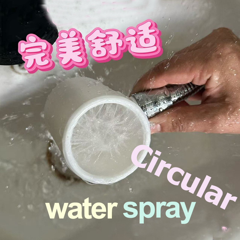 高圧ハンドヘルドシャワーヘッド、男性用洗浄スパイラルノズル、 - Home Bathroom Gadgets のレビューと価格