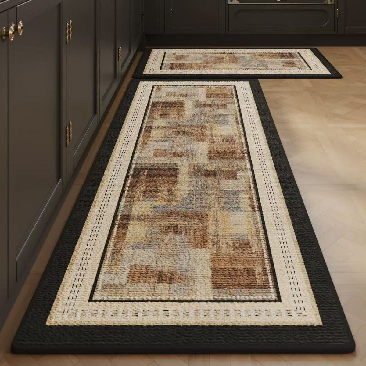 フレンチキッチンバスルームフロアマット吸水性と油吸収マットユ - Home Bathroom Carpet のレビューと価格