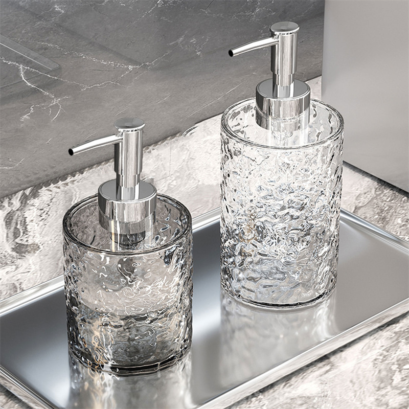 詰め替え可能なソープディスペンサーボトル、手洗い用、食器用液 - Home Bathroom Soap Dispenser のレビューと価格
