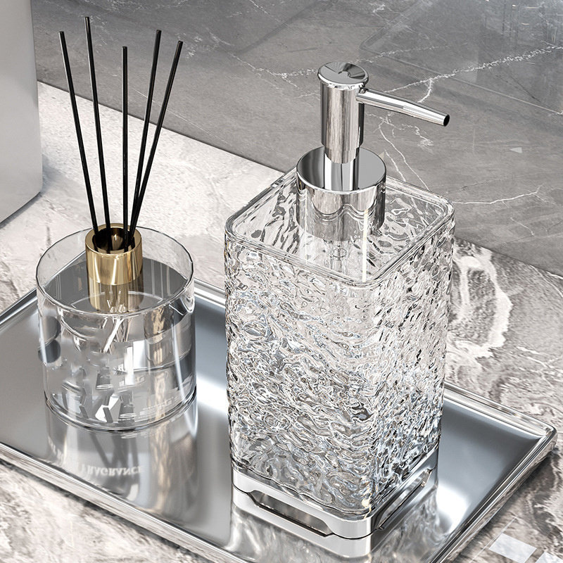 詰め替え可能なソープディスペンサーボトル、手洗い用、食器用液 - Home Bathroom Soap Dispenser のレビューと価格