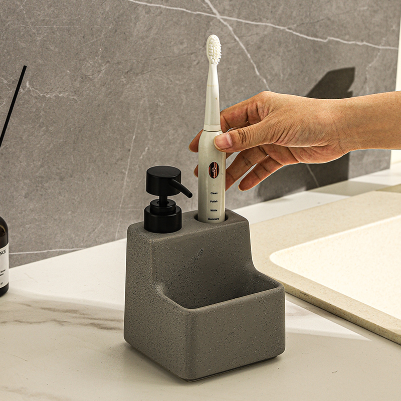 収納一体型エマルジョンボトルキッチンバスルームソープディスペ - Home Bathroom Soap Dispenser のレビューと価格