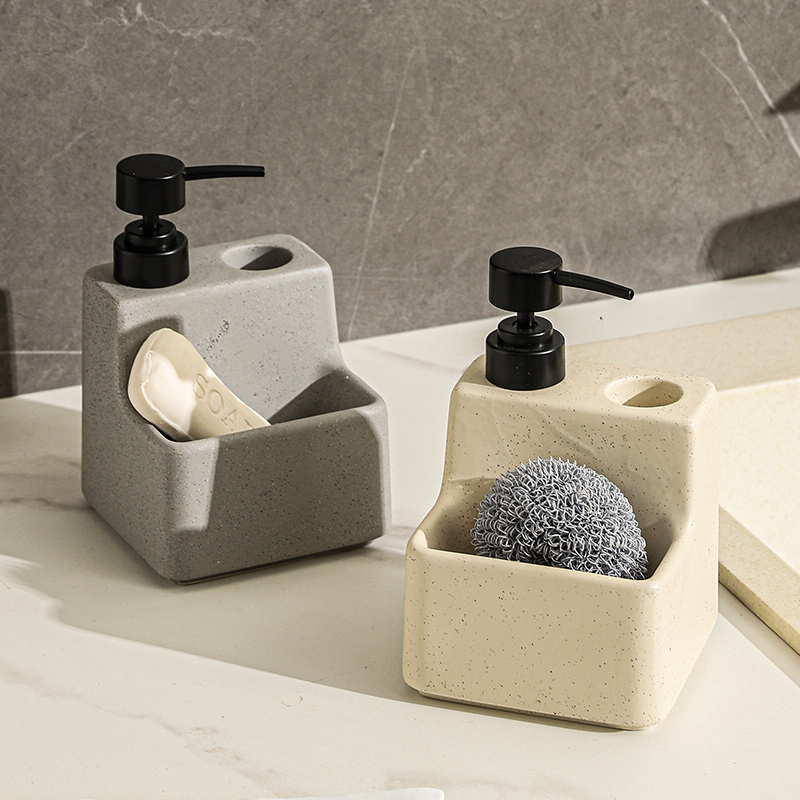 収納一体型エマルジョンボトルキッチンバスルームソープディスペ - Home Bathroom Soap Dispenser のレビューと価格