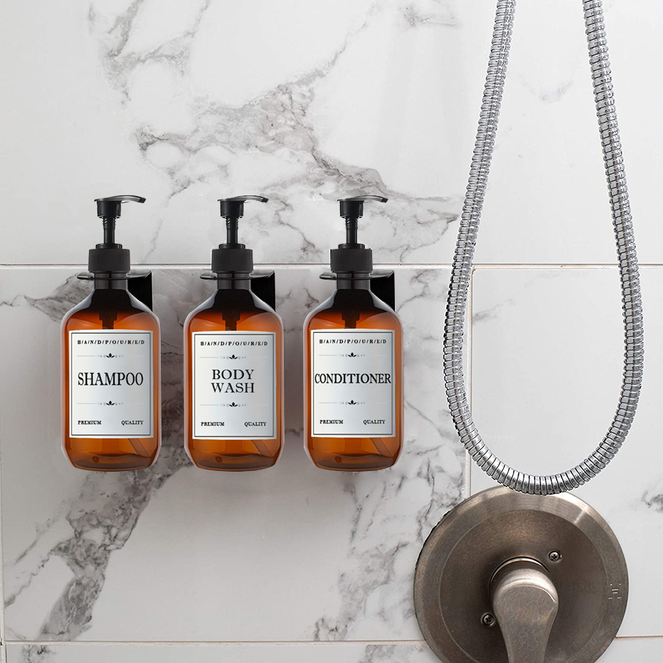 16オンス シャンプーボトル バスルームとキッチン ソープデ - Home Bathroom Soap Dispenser のレビューと価格