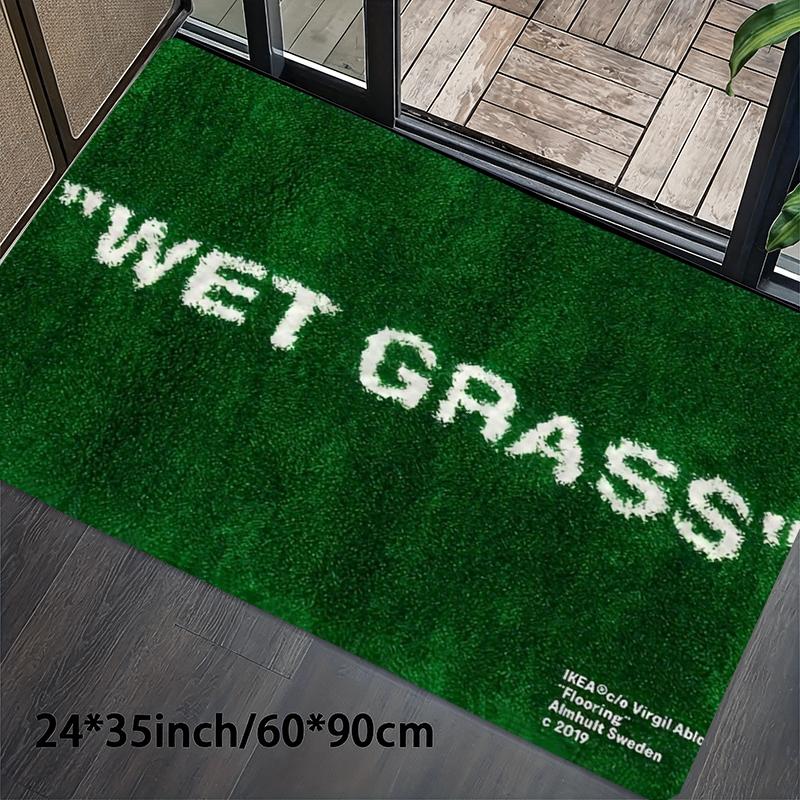 VIKAMA ライトラグジュアリー ウェットグラスグリーンフ - Home Bathroom Carpet のレビューと価格