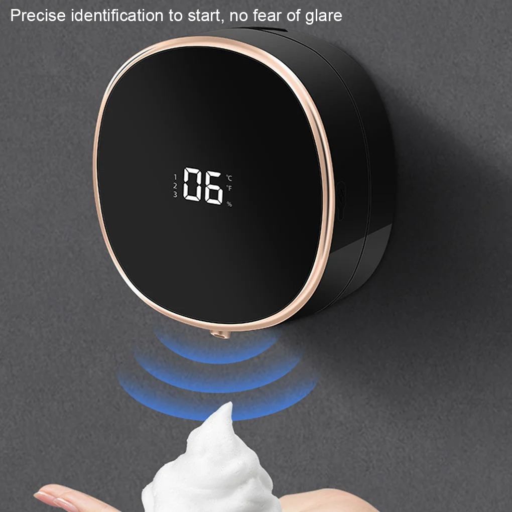 自動タッチレスインテリセンス調整式液体石鹸ディスペンサー（浴 - Home Bathroom Soap Dispenser のレビューと価格
