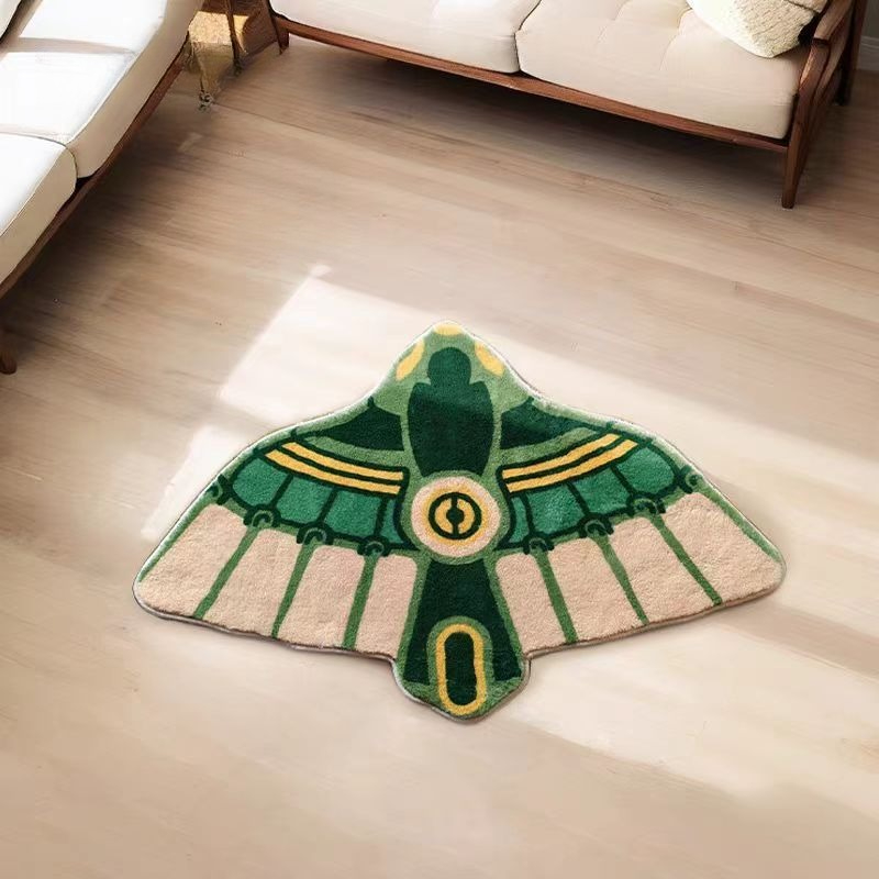 アニメバスマットゼルダ王国カーペット飛行翼ホームソフト毛皮の - Home Bathroom Carpet のレビューと価格