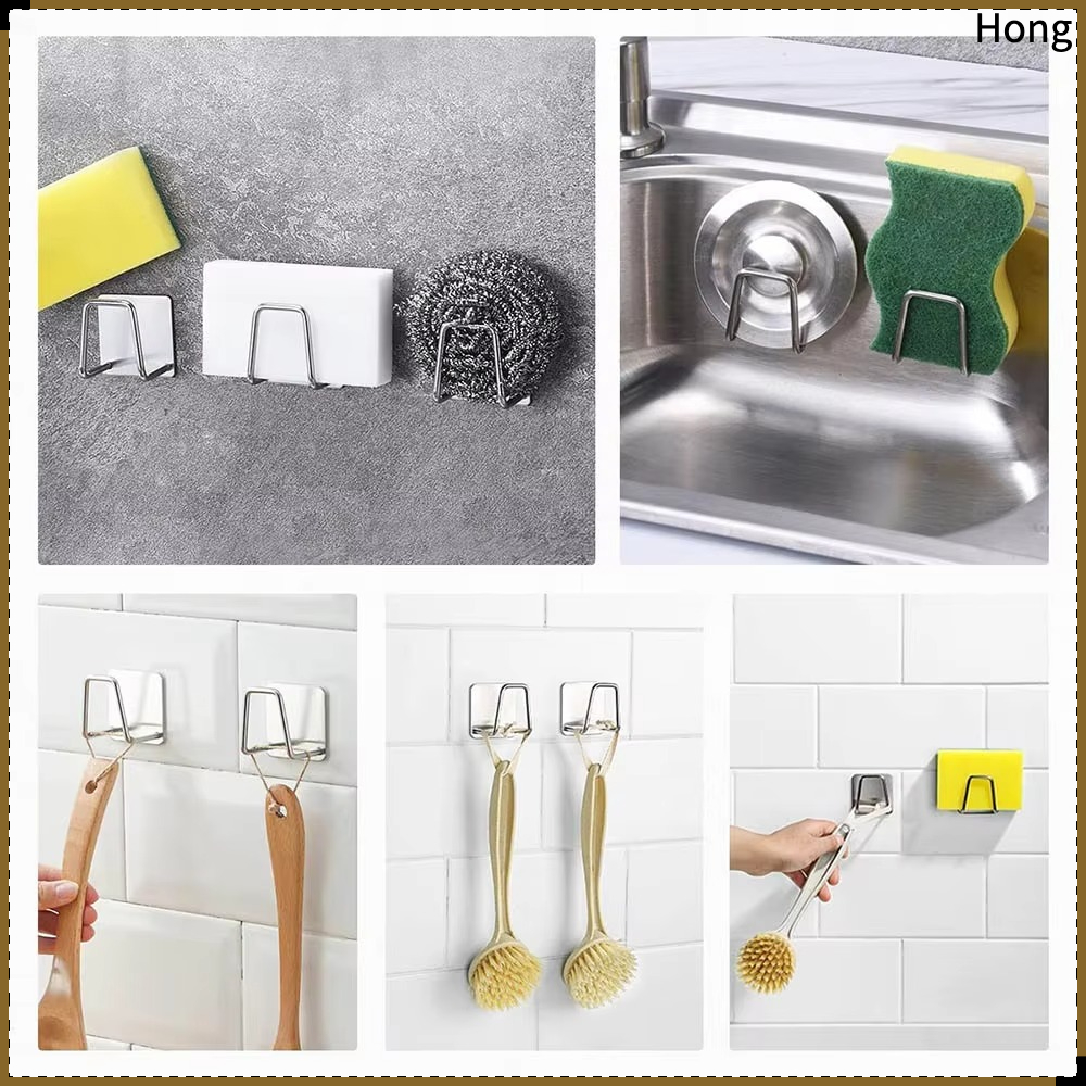 キッチンスポンジ収納、シンク排水口用乾燥ラック、棚、トイレ・ - Home Bathroom Gadgets のレビューと価格