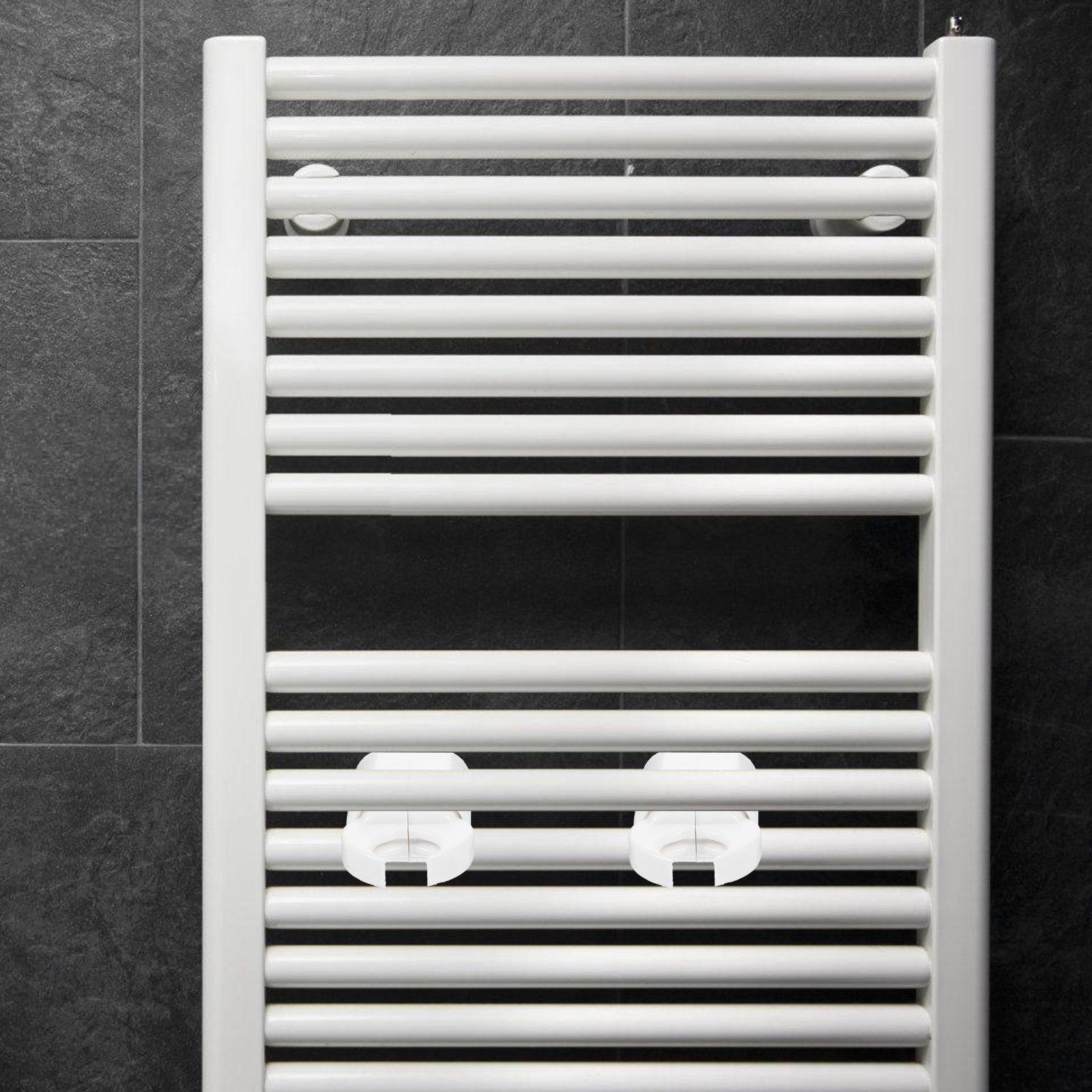 タオル掛け用アルミ製銅製ラジエーターフック4個組。浴室収納、 - Home Bathroom Towels のレビューと価格