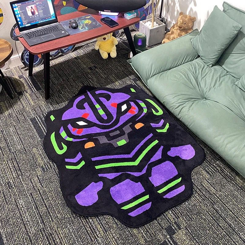 新世紀エヴァンゲリオンデザイナーぬいぐるみラグソフトドアマッ - Home Bathroom Carpet のレビューと価格