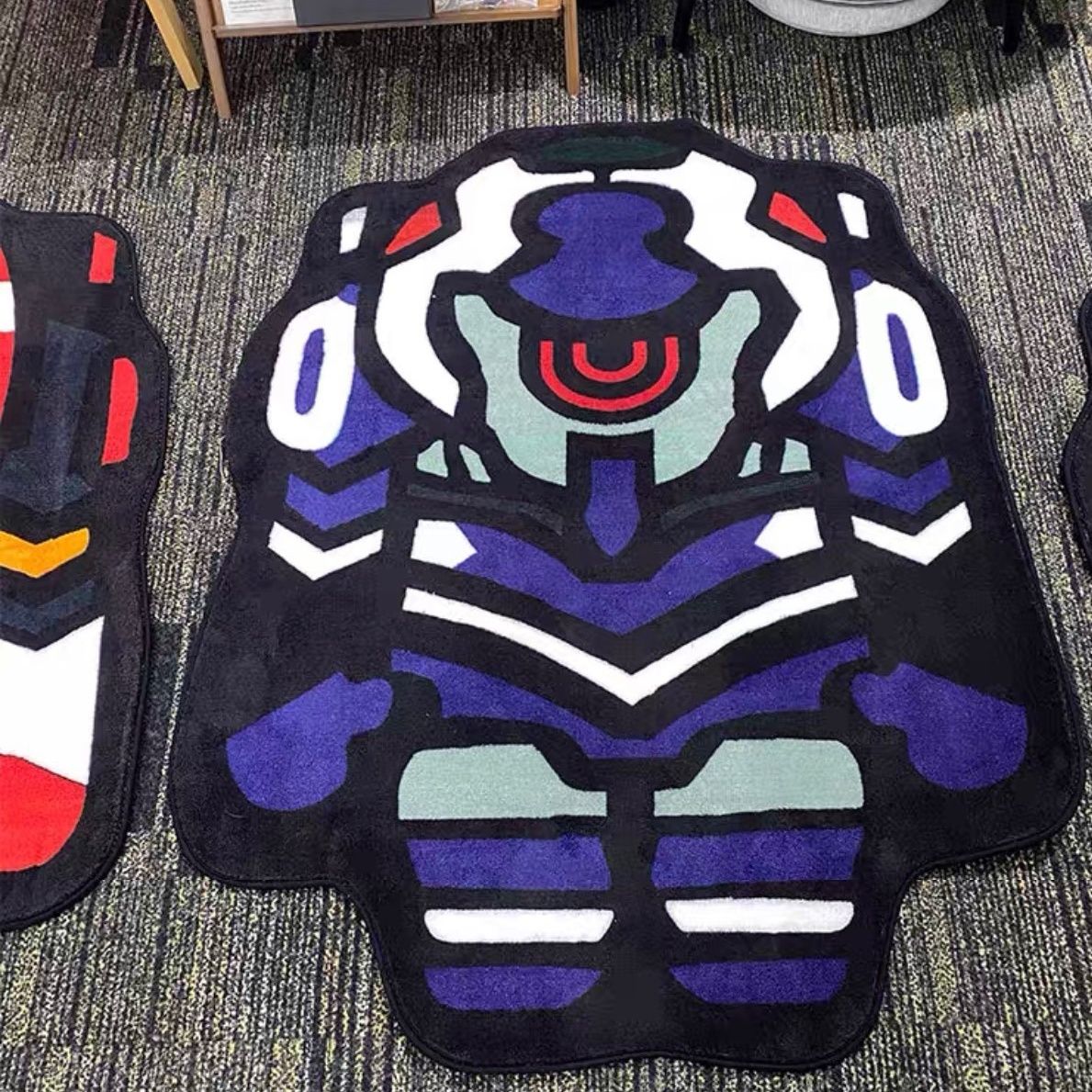 新世紀エヴァンゲリオンデザイナーぬいぐるみラグソフトドアマッ - Home Bathroom Carpet のレビューと価格
