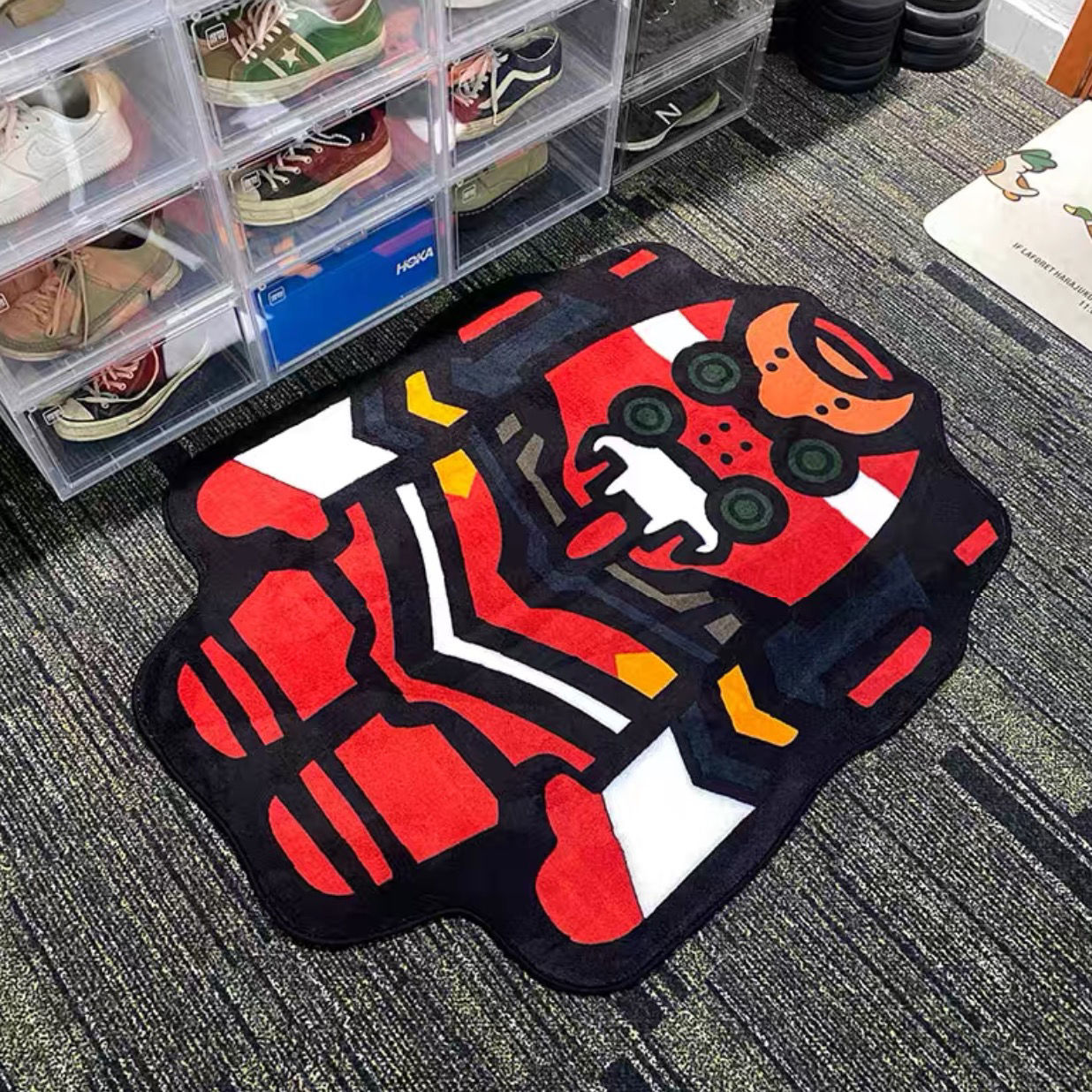 新世紀エヴァンゲリオンデザイナーぬいぐるみラグソフトドアマッ - Home Bathroom Carpet のレビューと価格